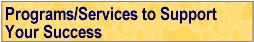 Programs and Services