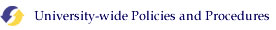 SUNY Uwide Policies and Procedures 