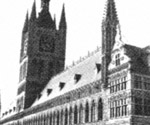 Nieuwerk Annex of the Cloth Guild Hall in Ypres, Belgium