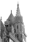 Roofline of the South Tower