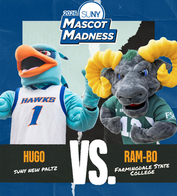 Mascot Madness 2026 round 3 game 3 - Ram-bo vs Hugo the Hawk