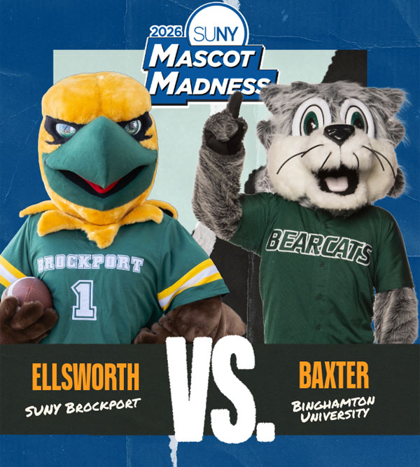 SUNY Mascot Madness 2026 round 3 game 4 - Baxter Bearcat vs Ellsworth Eagle