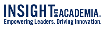 Insight into Academia magazine logo