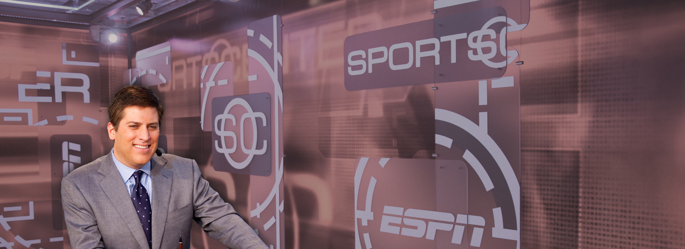 Steve Levy, SUNY Oswego alumni and ESPN SportsCenter anchor