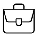 Icon of a briefcase.