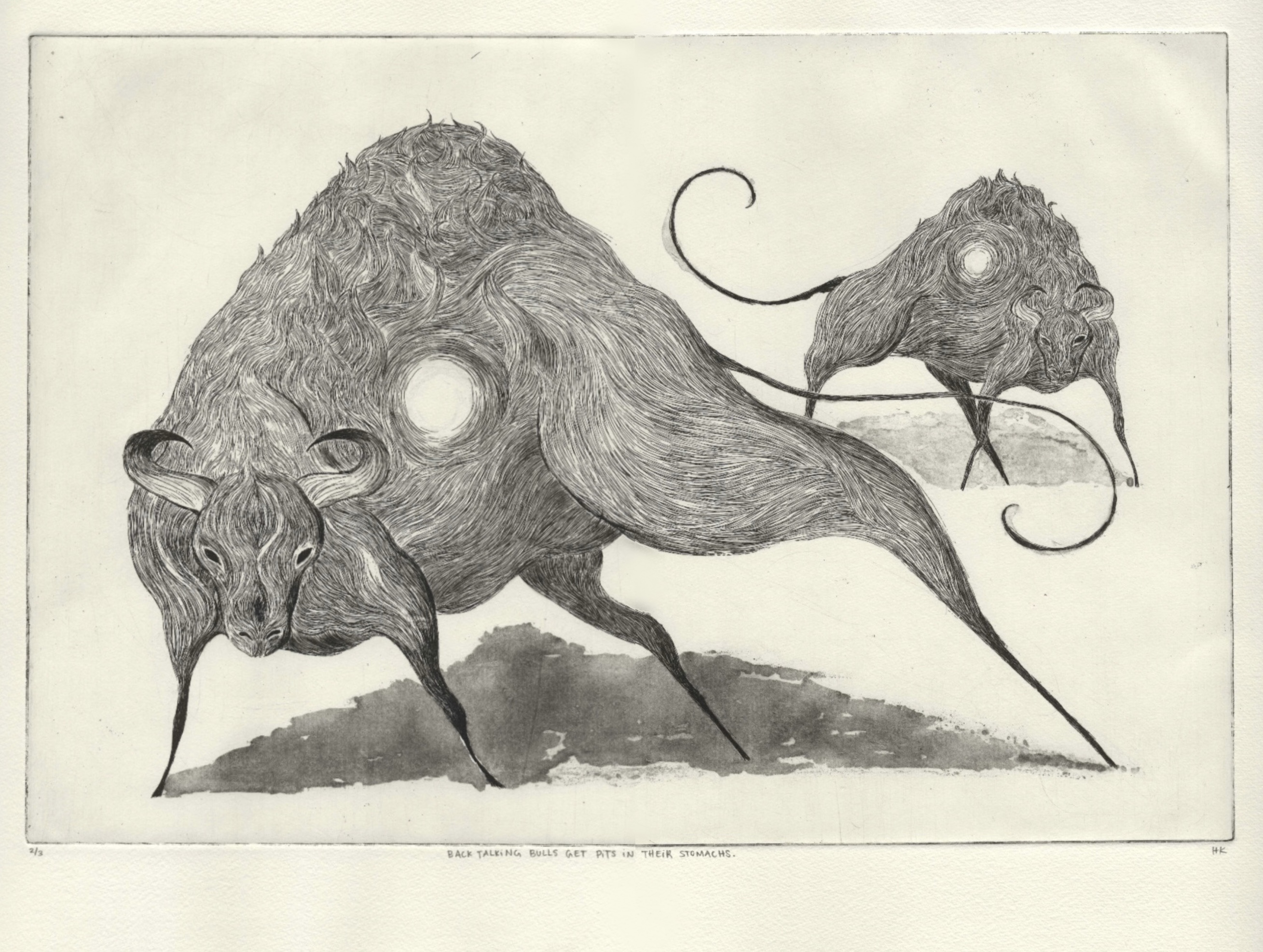 Hallie Krause - Backtalking Bulls Get Pits in Their Stomachs