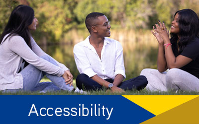Accessibility link tile