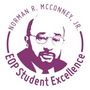 Norman McConney Jr. EOP Student Excellence award logo