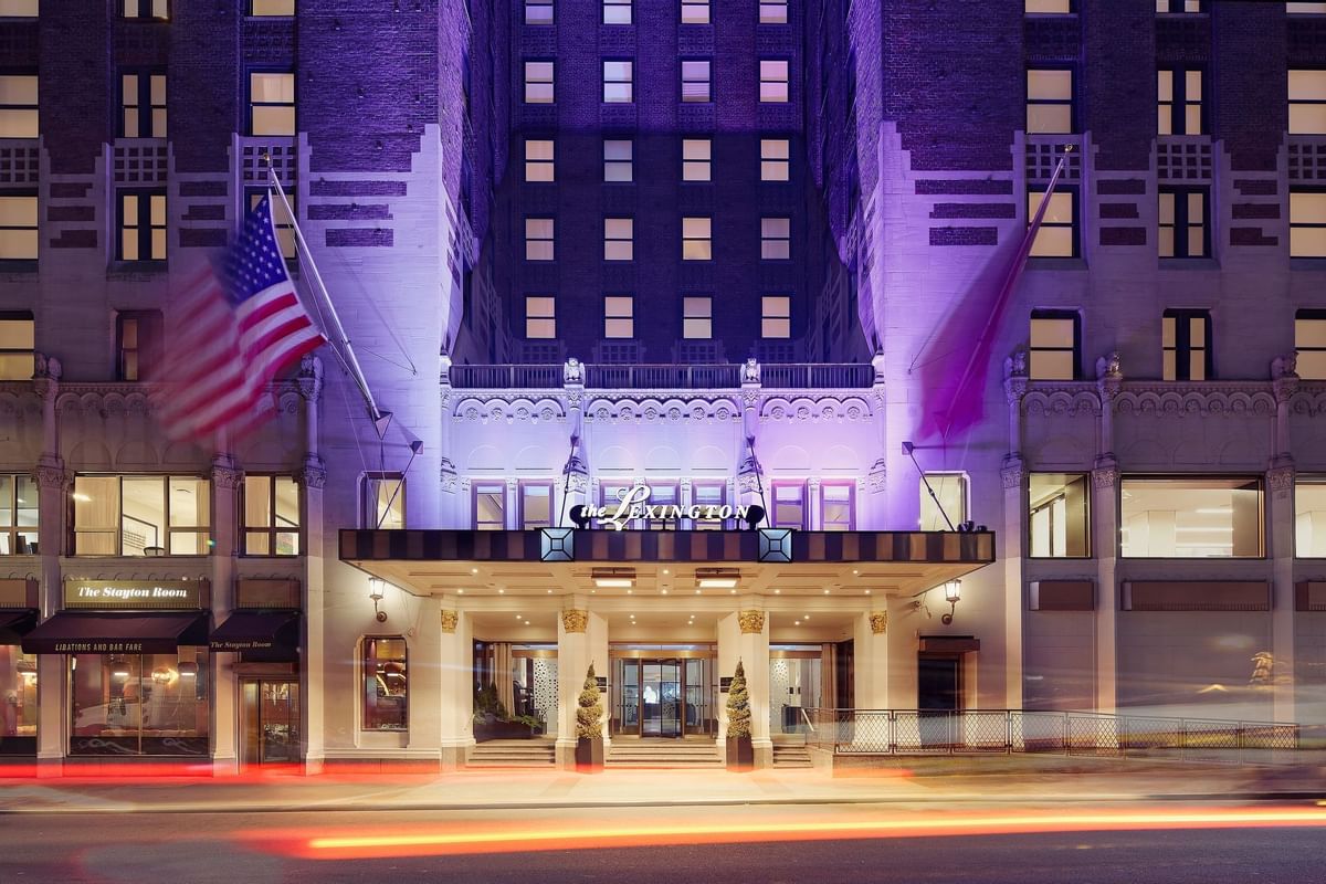 Lexington Hotel Front Entrance