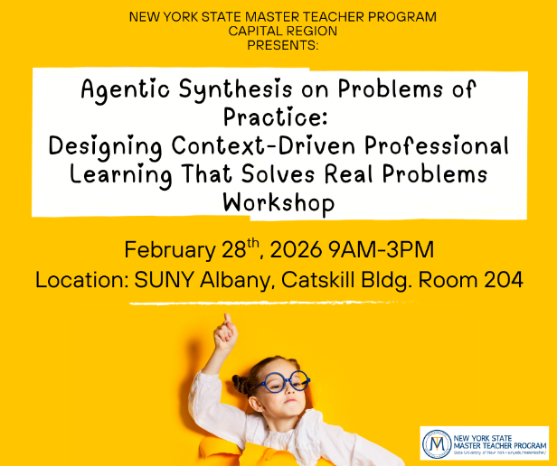 Capital Region Workshop flyer Agentic Synthesis