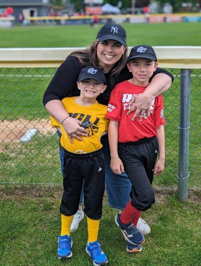 Laura Sprague Family Baseball