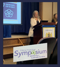 Dr. Robyn Tornabene Serves as Panelist and Presenter at Hofstra University Sustainability Symposium