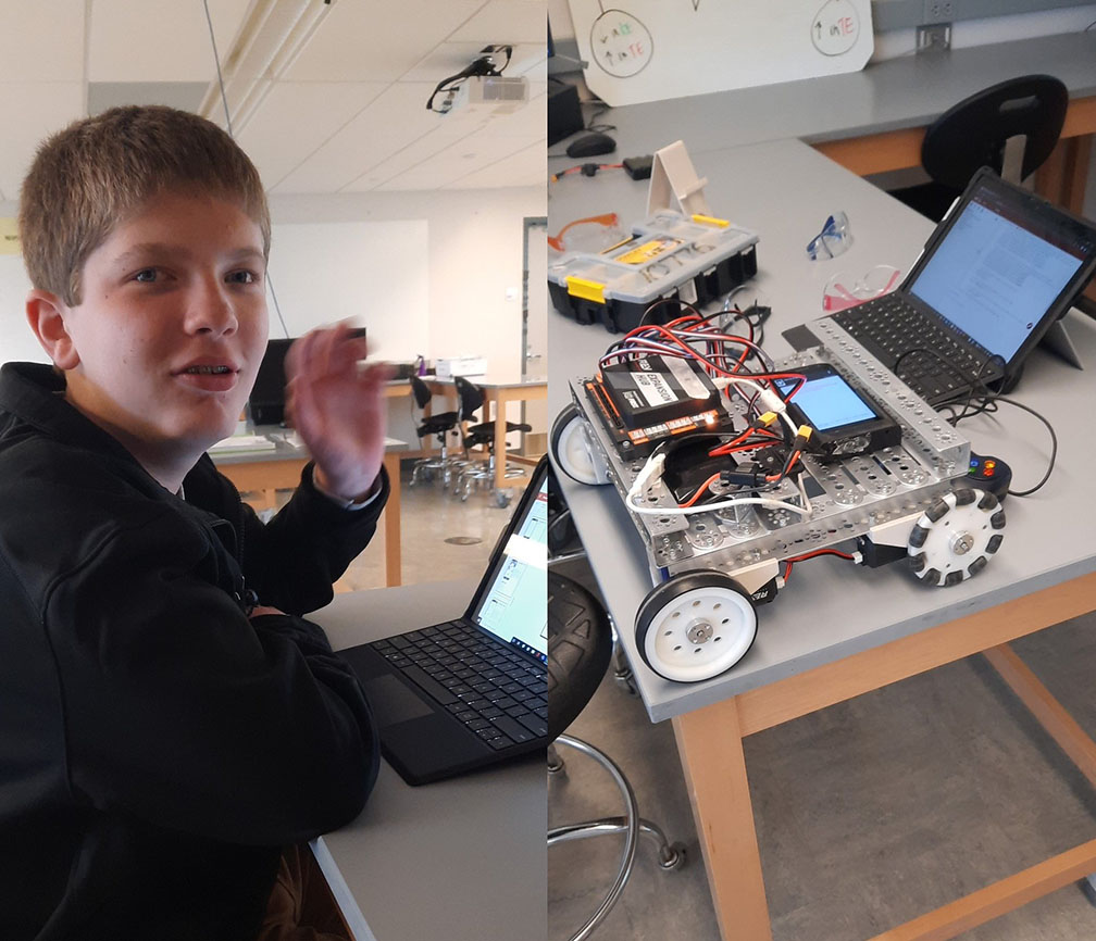 student w robotics/electronics