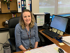Caitlin Bigney, 8th Grade Math Teacher from the Johnson City Central School District