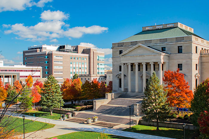 University at Buffalo campus buildings.
