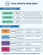 Fall 2026 Fall Events Flyer