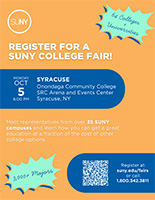 2026 Syracuse SUNY College Fair