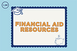 Financial Aid Resources postcard