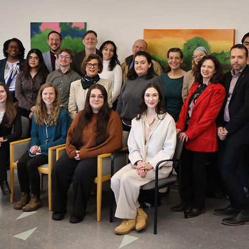 Group from a SUNY AgriTech Listening Session featuring SUNY system leaders, faculty members, university students and local business owners.