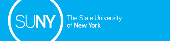 Generic SUNY Logo Header Cyan