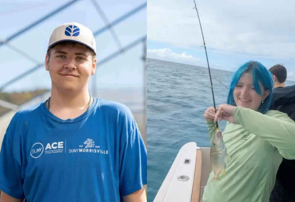 Beau Bidwell and Harper Callard