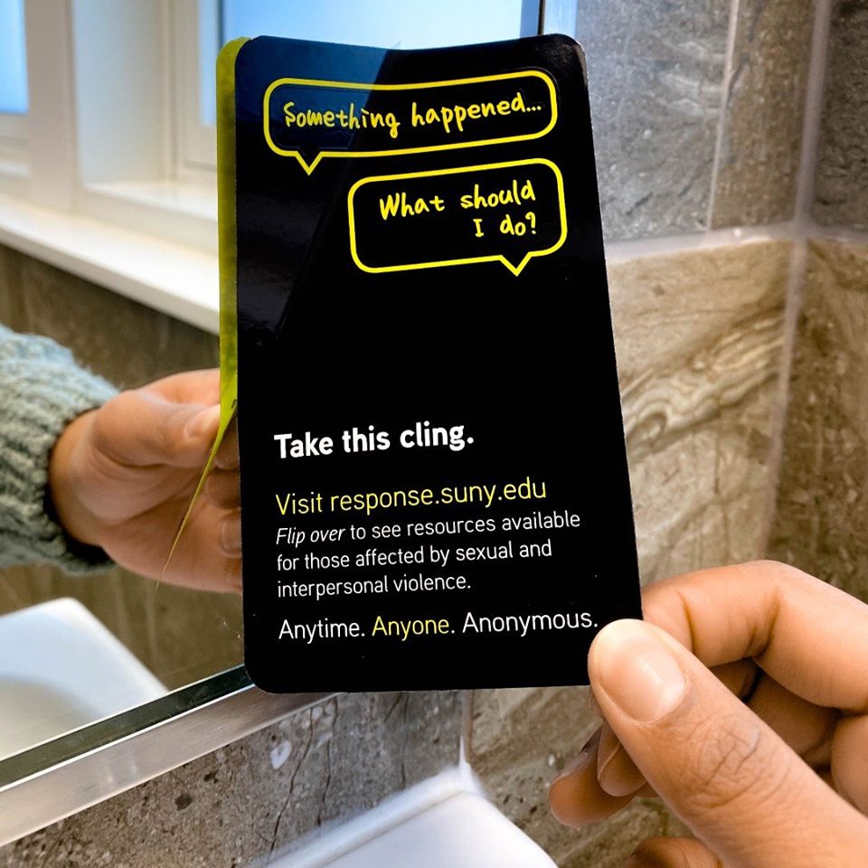 SAVR mirror cling