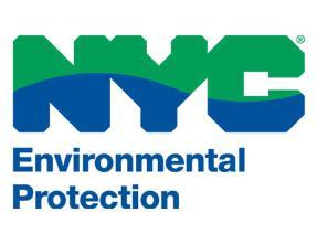 New York City Environmental Protection Blue and Green logo