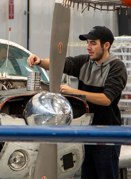 Aviation trades tile