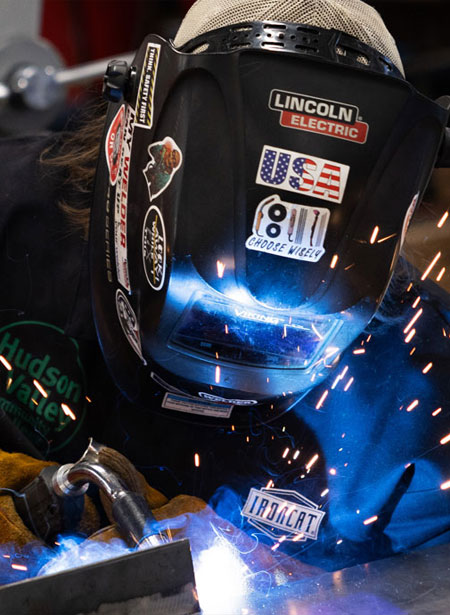 Welding trades tile